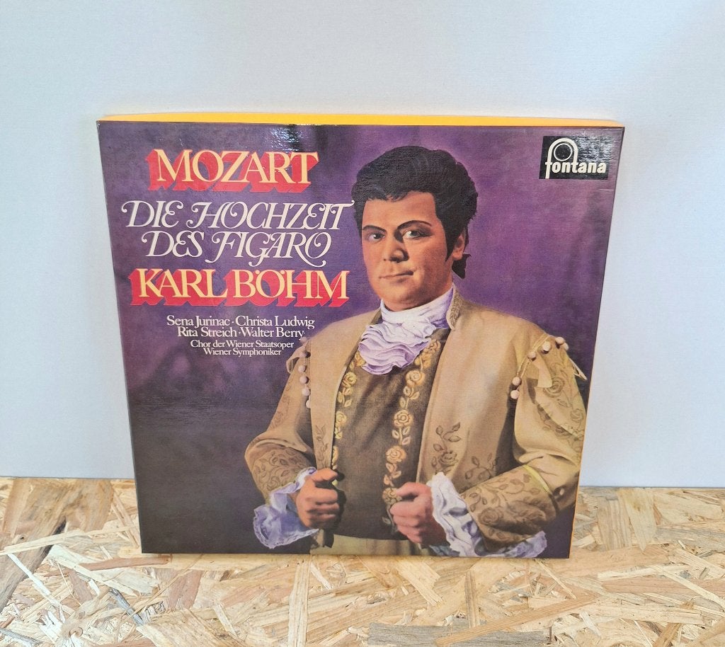 Mozart – Die Hochzeit des Figaro | Karl Böhm | 3x LP Box Set, Mozart, Opera of Operette, Ophalen of Verzenden, Zo goed als nieuw