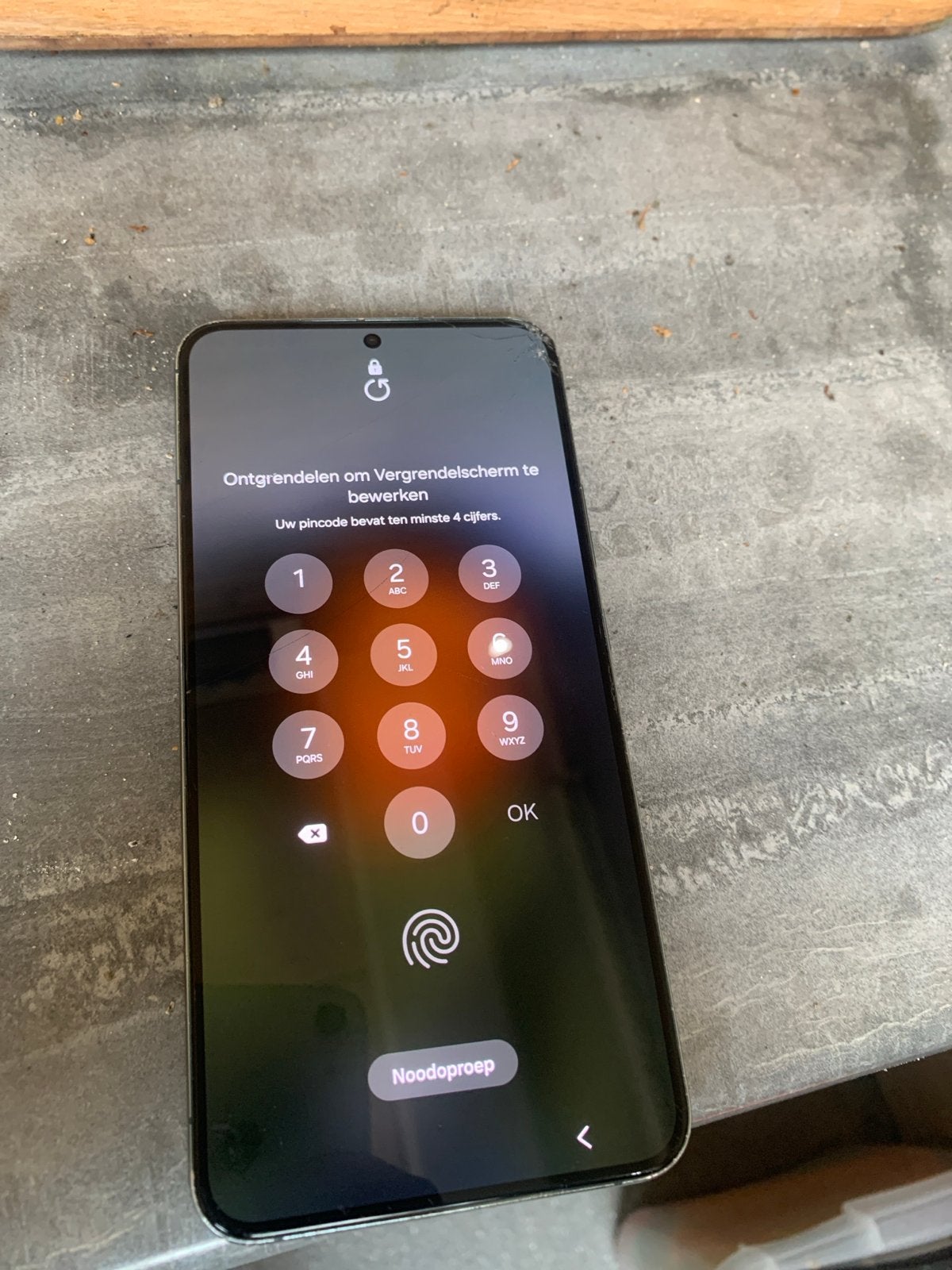 Samsung Galaxy S22 Ultra -, Gebruikt, Touchscreen, Ophalen of Verzenden, Galaxy S22