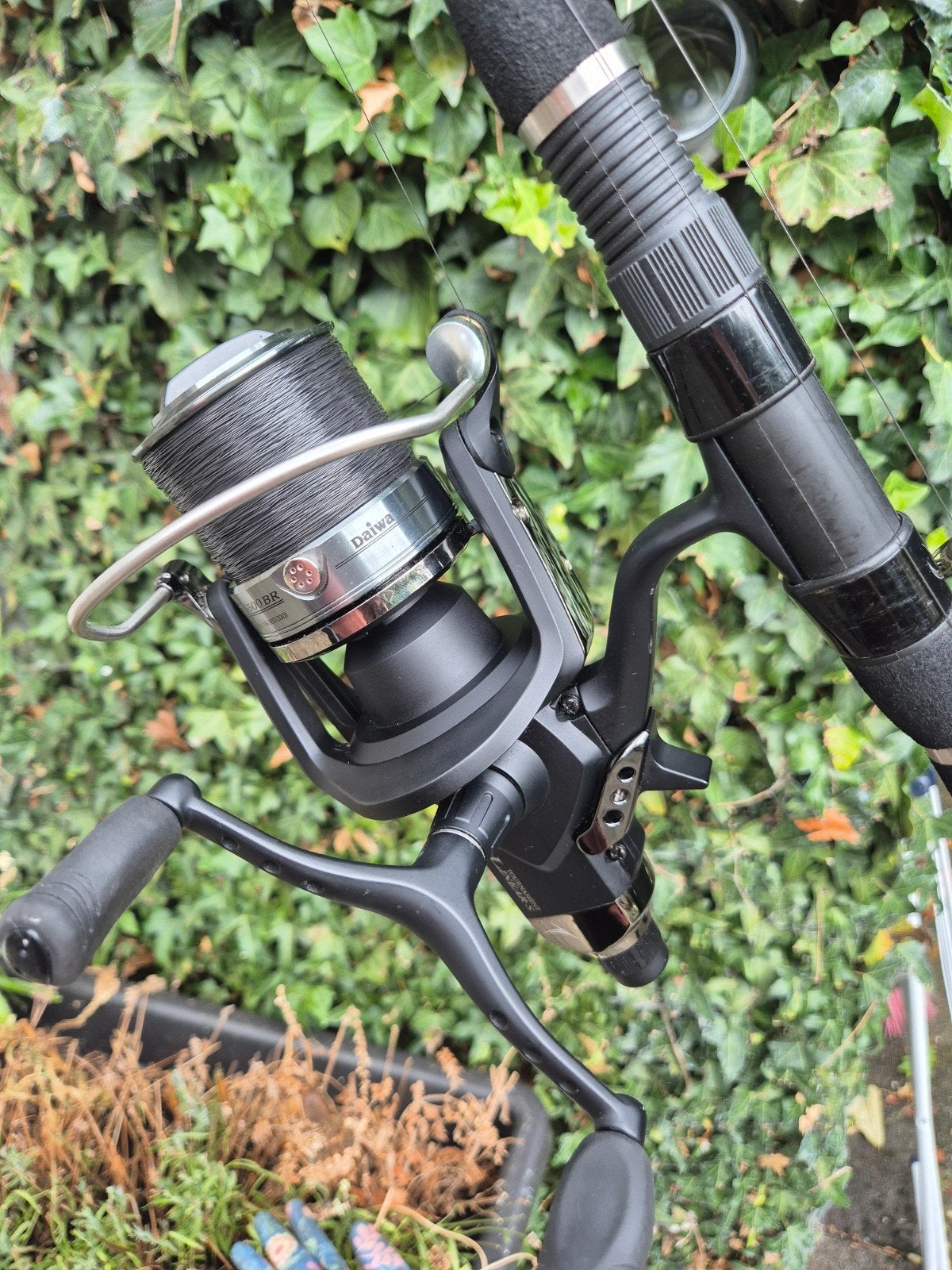 2x Daiwa Linear Tournament S 5500BR Molens - Z.G.A.N., Ophalen of Verzenden, Zo goed als nieuw, Molen