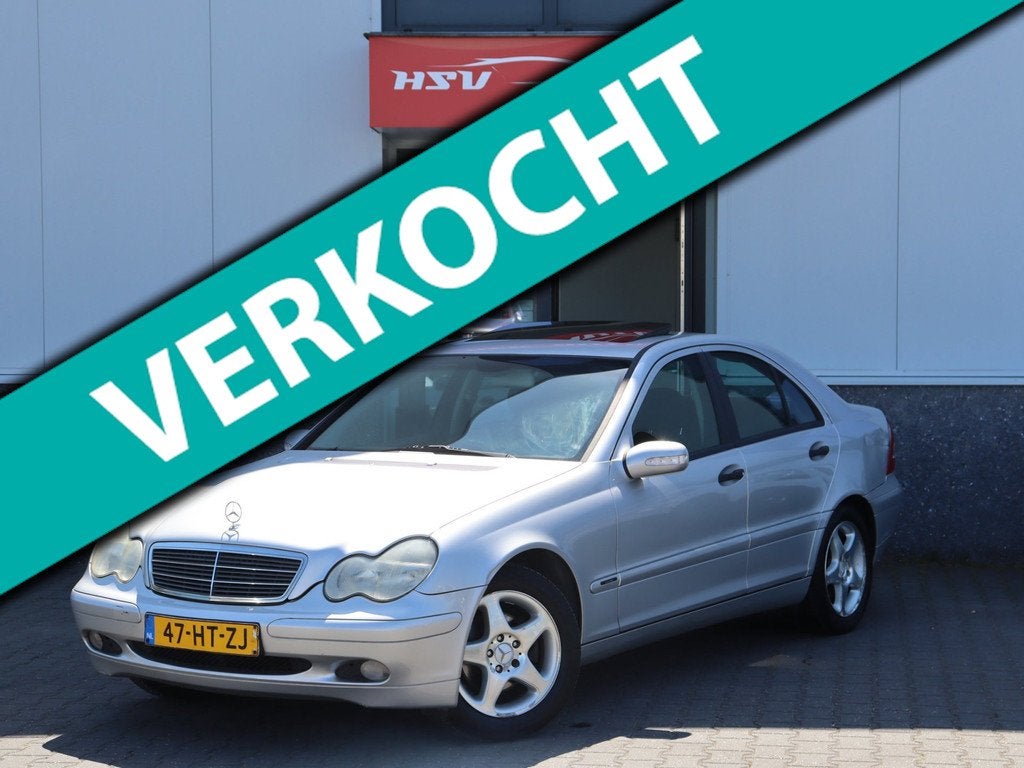 Mercedes-Benz C-klasse 180 Elegance airco LM *155.000km*, 1355 kg, 1998 cc, Gebruikt, Electronic Stability Program (ESP)
