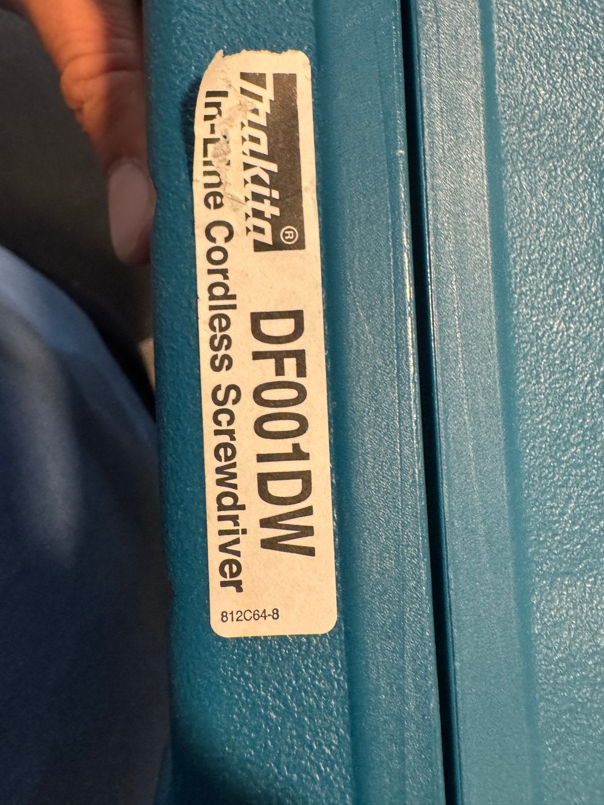 Makita DF001DW Accuschroevendraaier met Bitset, Ophalen, Zo goed als nieuw, Accuboormachine, Makita