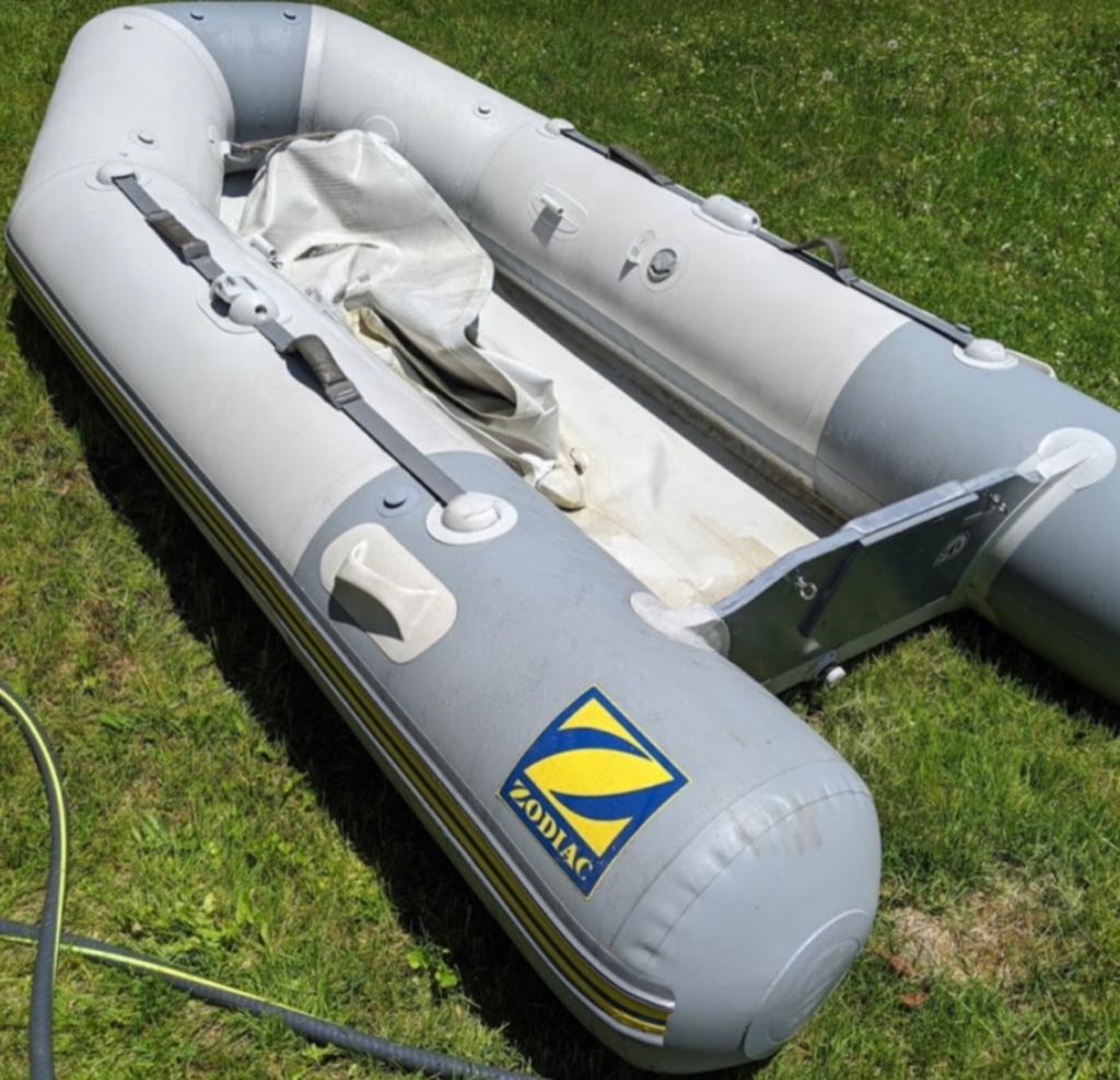 Zodiac 325 Activ rubberboot, Ophalen, 15 pk, Peddels, 3 m