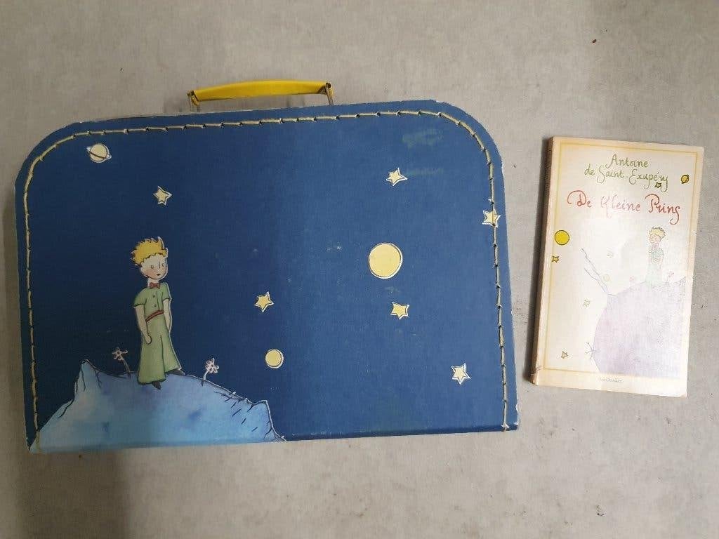 De Kleine Prins Koffer met Boek - Vintage Decoratie, Verzamelen, Retro, Ophalen, Huis en Inrichting