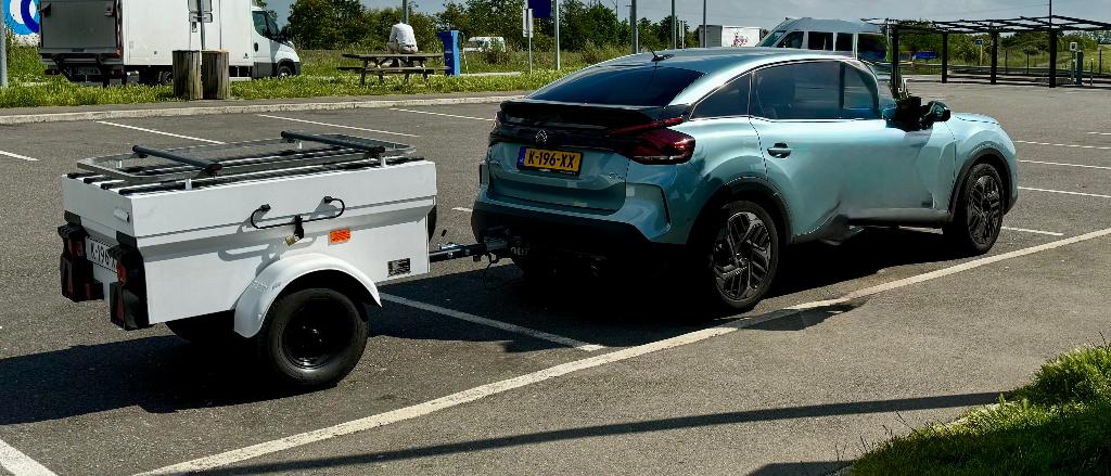 Bagagewagen voor de vakantie, Ophalen, Zo goed als nieuw