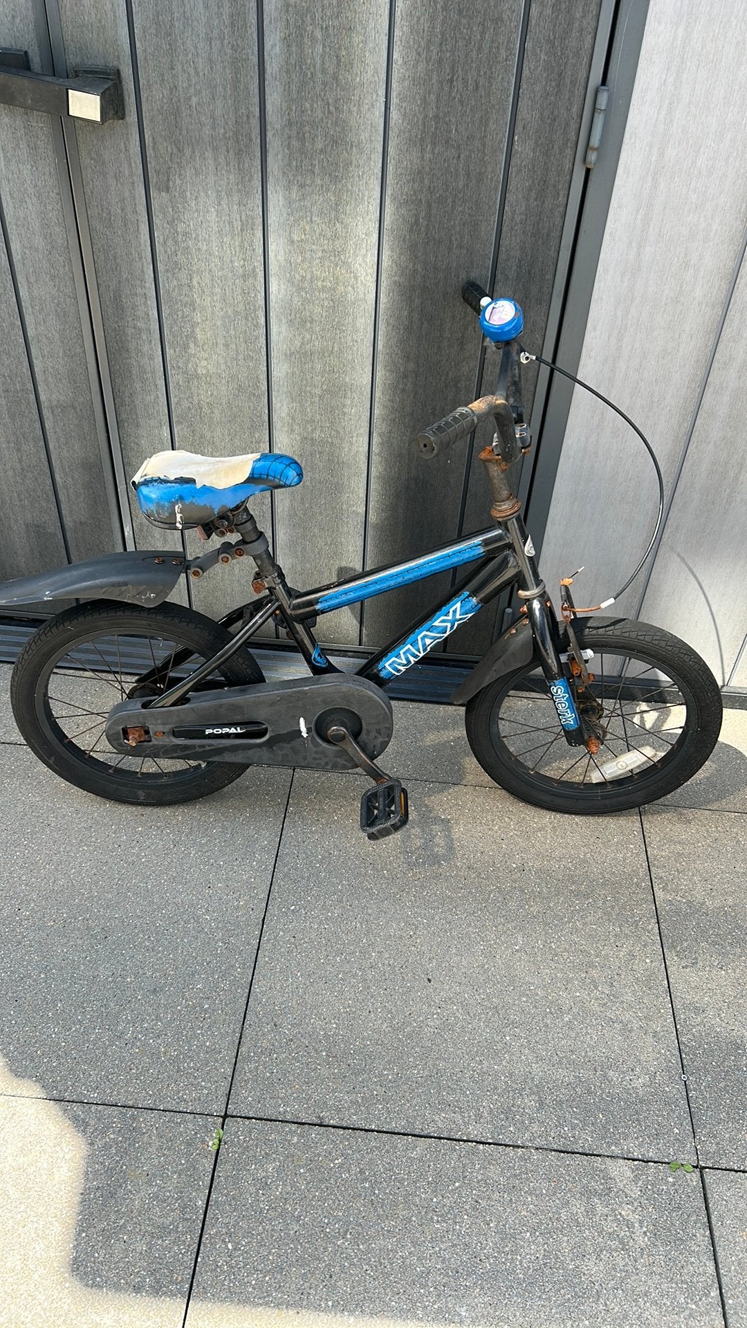 Gratis kinderfiets, Ophalen, Gebruikt