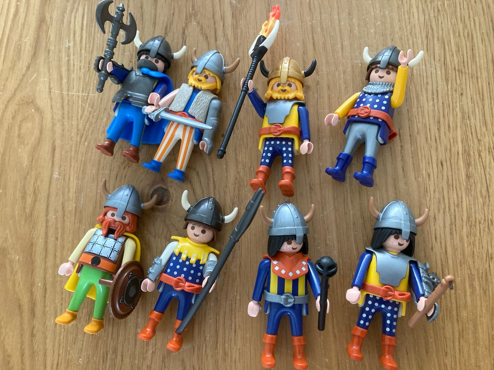 Playmobil 8 Vikingen Figuren- Diverse Vikingen, Kinderen en Baby's, Speelgoed | Playmobil, Gebruikt, Losse onderdelen, Figuren
