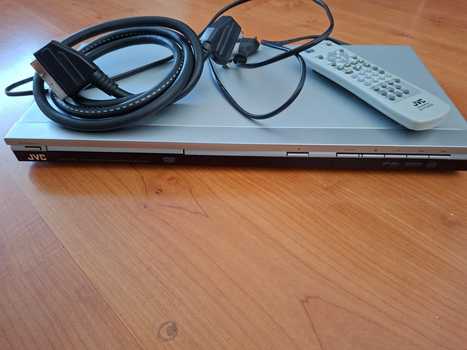 Jvc dvd speler met afstandsbediening igst, Dvd-speler, Gebruikt, JVC, Met harddisk