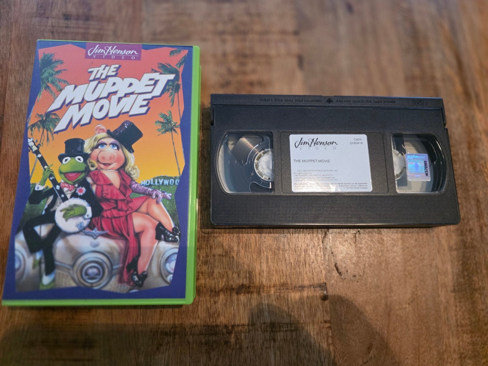 The Muppet Movie VHS - Jim Henson Video, Cd's en Dvd's, VHS | Film, Gebruikt, Alle leeftijden, Kinderfilm, Ophalen of Verzenden