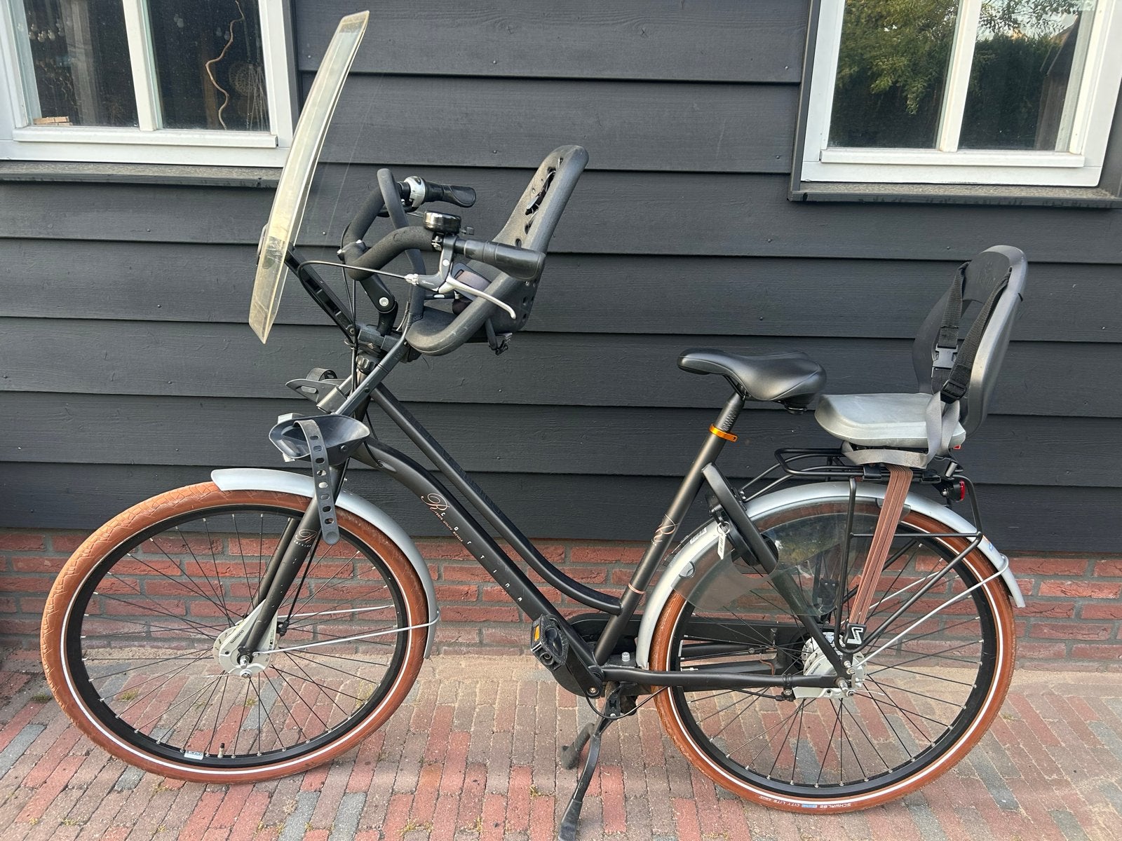Cortina Roots Utility Damesfiets - Framemaat 56, Gebruikt, Versnellingen, 56 cm of meer, Trommelrem