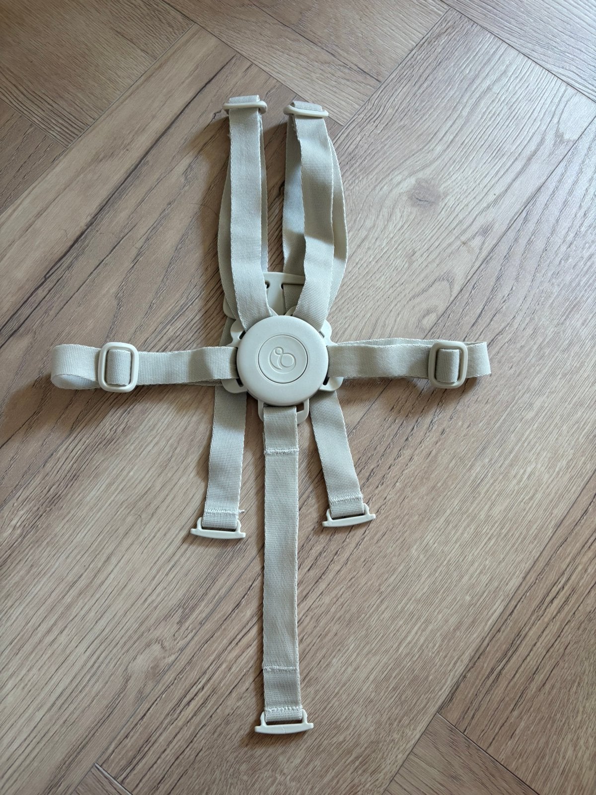 Nieuw model Stokke Tripp Trapp Tuigje² Beige voor BabySet², Kinderen en Baby's, Kinderstoelen, Ophalen of Verzenden, Zo goed als nieuw