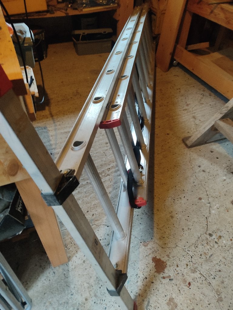 Ladder (altrex), Doe-het-zelf en Verbouw, Ophalen of Verzenden, Zo goed als nieuw, Ladder, 4 meter of meer