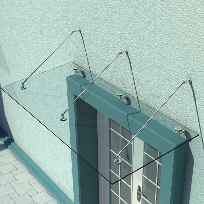 Glazen Luifel 200x90 cm - Nieuw afdak overkapping, Ophalen of Verzenden, Nieuw