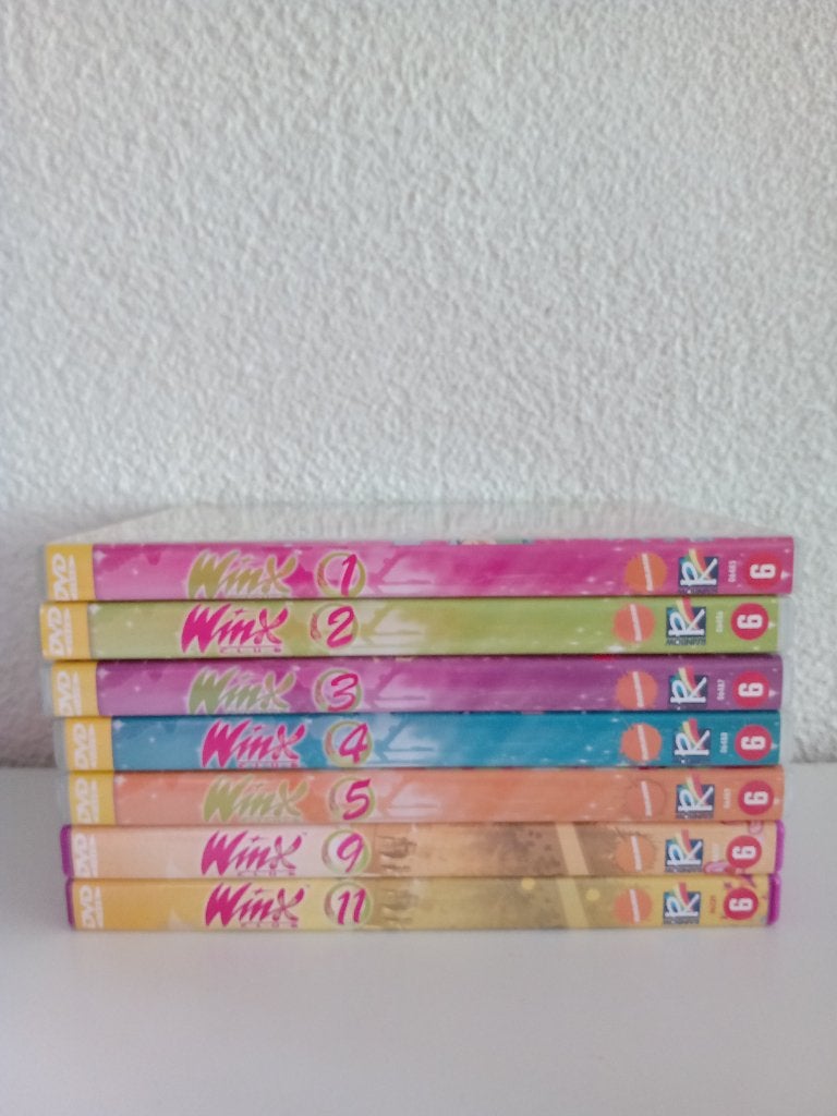 Enkele DVD'S van WINX CLUB van Seizoen 1 en 2, Cd's en Dvd's, Europees, Gebruikt, Tekenfilm, Ophalen of Verzenden