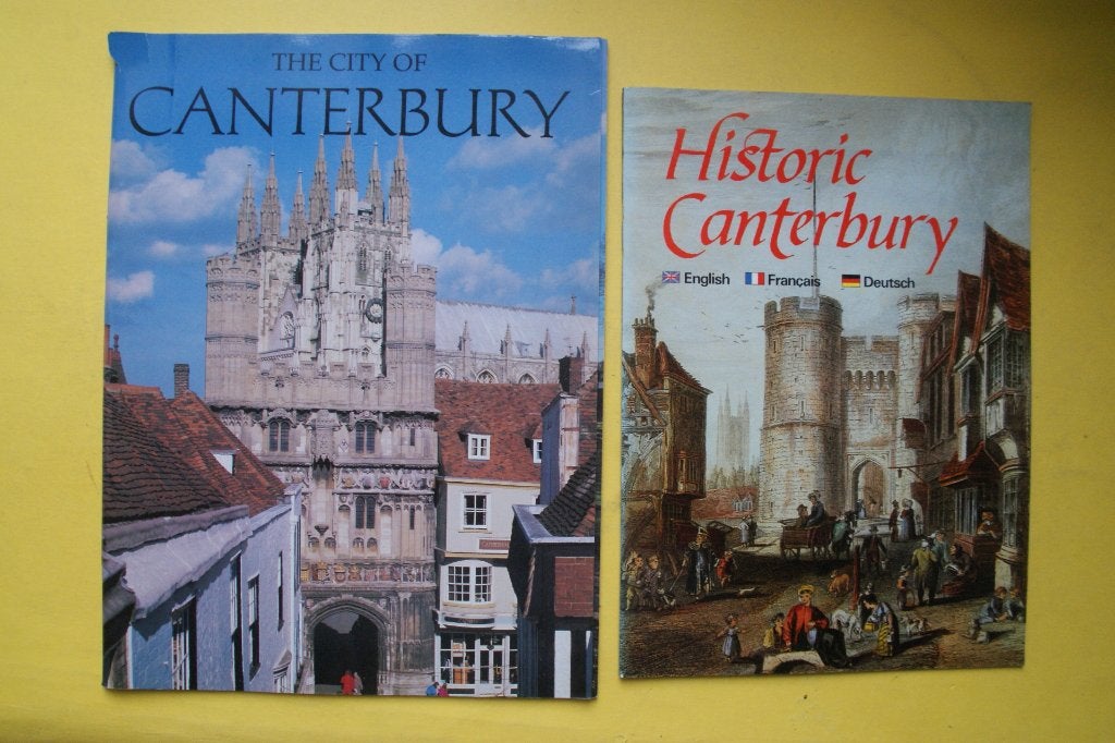 2X Canterbury: The City of Canterbury & Historic Canterbury, Ophalen of Verzenden, Zo goed als nieuw, 20e eeuw of later, Onbekend
