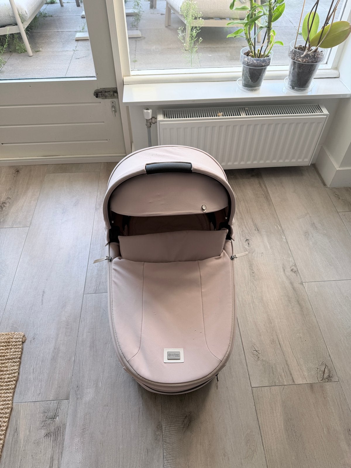 Cybex Priam 2025 Carry Coat/Reiswieg, Kinderen en Baby's, Buggy's, Ophalen of Verzenden, Zo goed als nieuw, Regenhoes