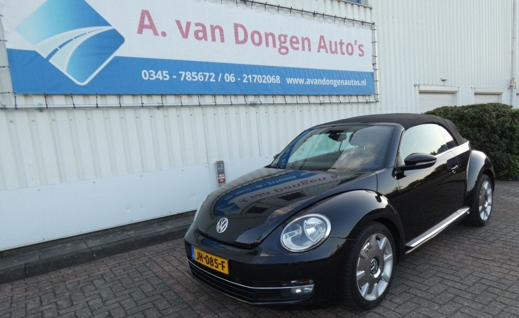 Volkswagen BEETLE Cabriolet 1.2 TSI DESIGN Automaat,Leer,Nav, Automaat, Euro 5, Gebruikt, Beetle (Kever)