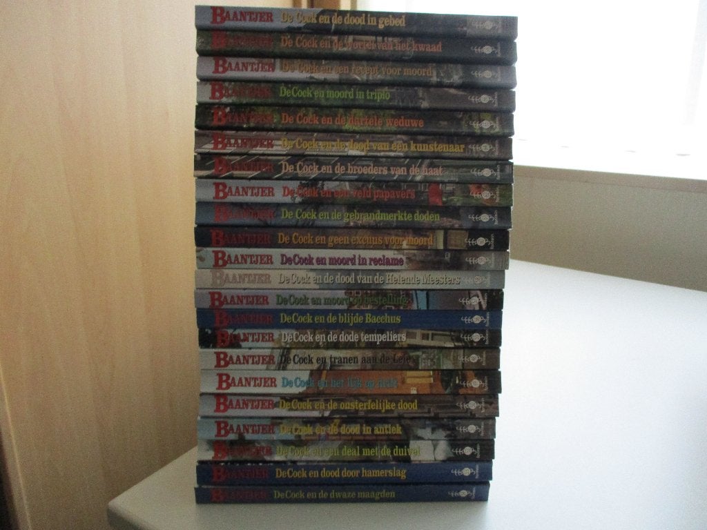 BAANTJER DECOCK BOEKEN, Boeken, Ophalen of Verzenden, Zo goed als nieuw, FONTEIN