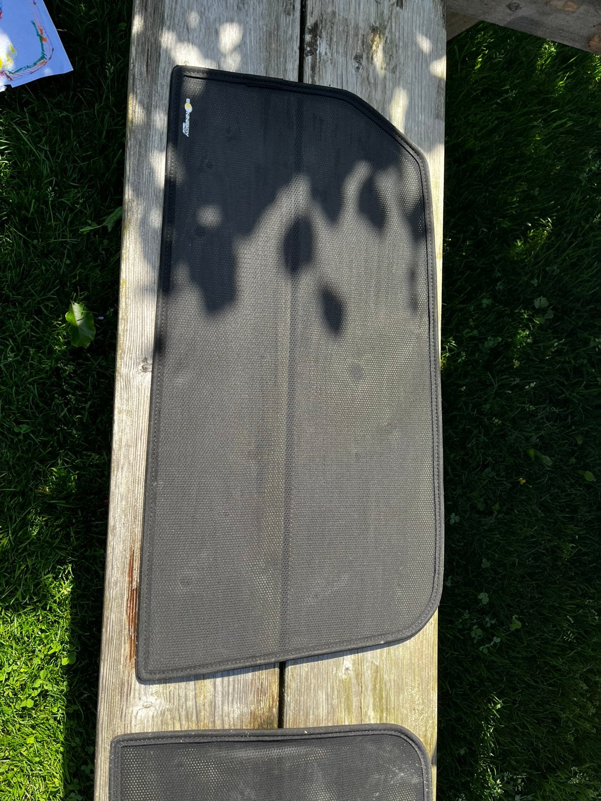 Sonniboy zonwering seat leon 5F achterramen, Ophalen, Gebruikt