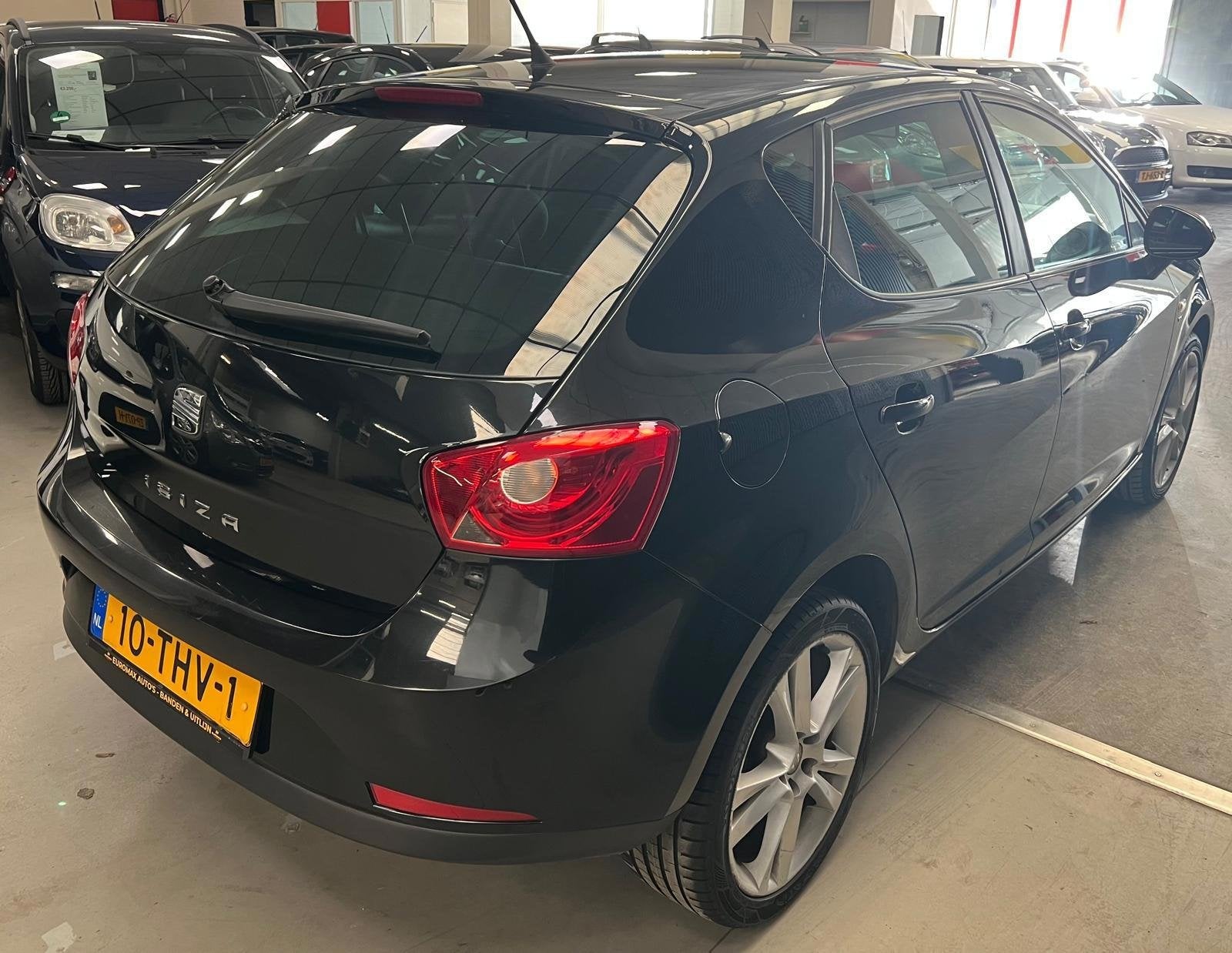 Seat Ibiza SC 1.2 TSI FR - Automaat | NAP | 2e eigenaar, Auto's, Euro 5, Stof, Zwart, 4 cilinders