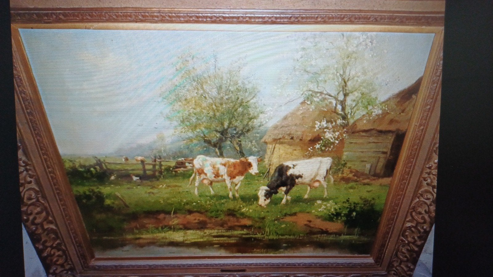 Schilderij op doek, Antiek en Kunst, Ophalen