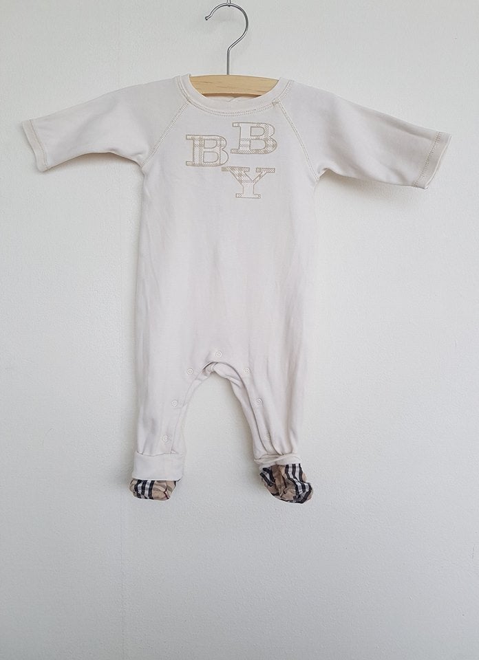 Burberry Baby 'BBY' pakje 50, Ophalen of Verzenden, Zo goed als nieuw, Jongetje of Meisje, Nacht- of Onderkleding