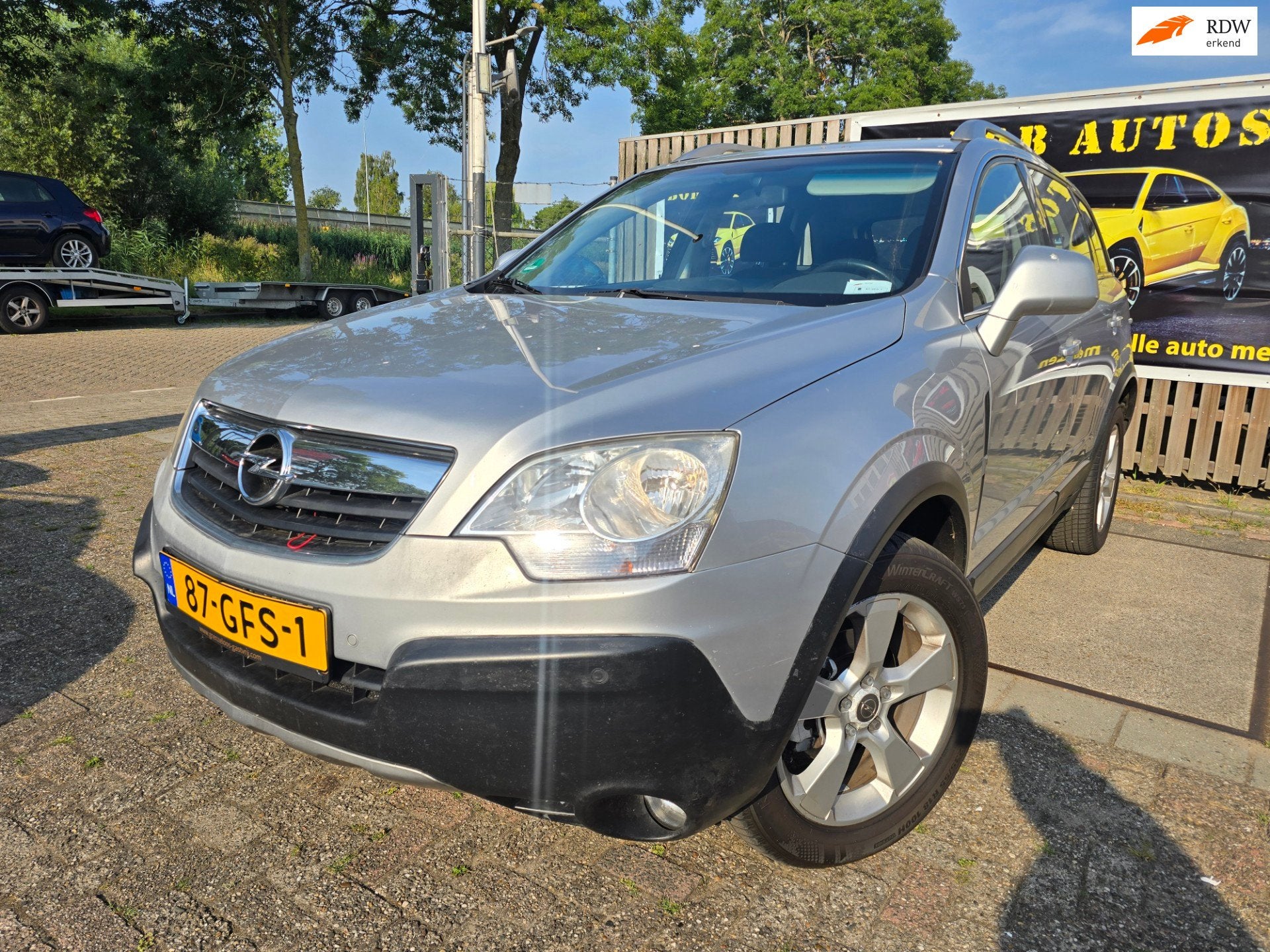 Opel Antara 2.4-16V Enjoy/ 4X4/airco/navi/trekhaak/cruise/ap, Auto's, Gebruikt, 4 cilinders, Bedrijf, Handgeschakeld