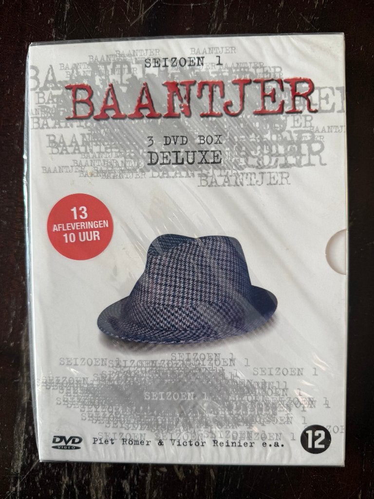 Baantjer Deluxe Seizoen 1 ( 3 DVD Box ) nog nieuw in seal, Seizoen 1, Ophalen of Verzenden, Actie en Avontuur, Nieuw in verpakking