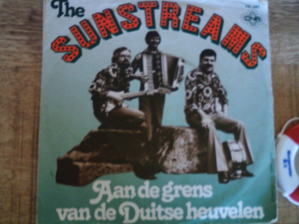 The Sunstreams - Aan de grens van de Duitse heuvelen 29jul, 7 inch, Ophalen of Verzenden, Zo goed als nieuw, EP