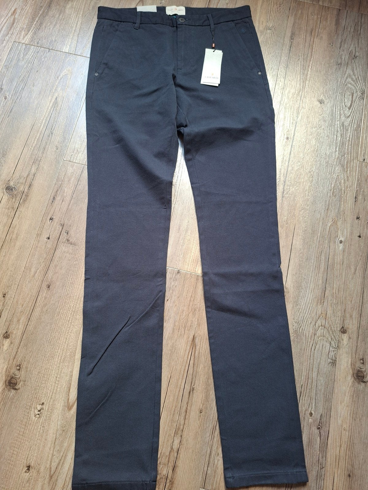 CAST IRON Riser slimfit chino W30 L34 donkerblauw, Blauw, Nieuw, Ophalen of Verzenden, Cast Iron