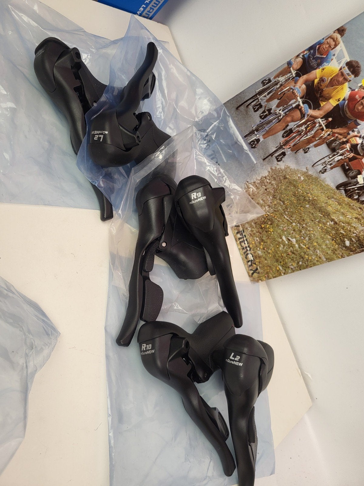 Shifters 2x8 2x9 2x10 speed Shimano compatible, Micronew, Micronew, Nieuw, Ophalen of Verzenden