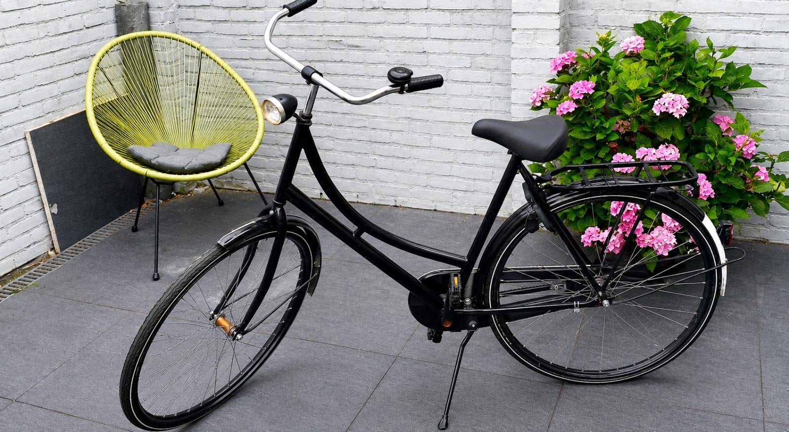 Zo goed als nieuwe omafiets, slechts 3 keer gebruikt, Fietsen en Brommers, Fietsen | Dames | Omafietsen, Ophalen, Terugtraprem