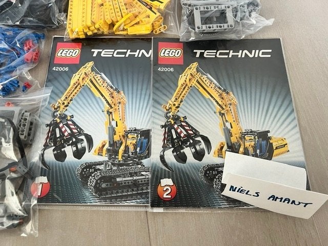 Lego technic 42006 MET power function, Ophalen, Gebruikt, Lego, Technic
