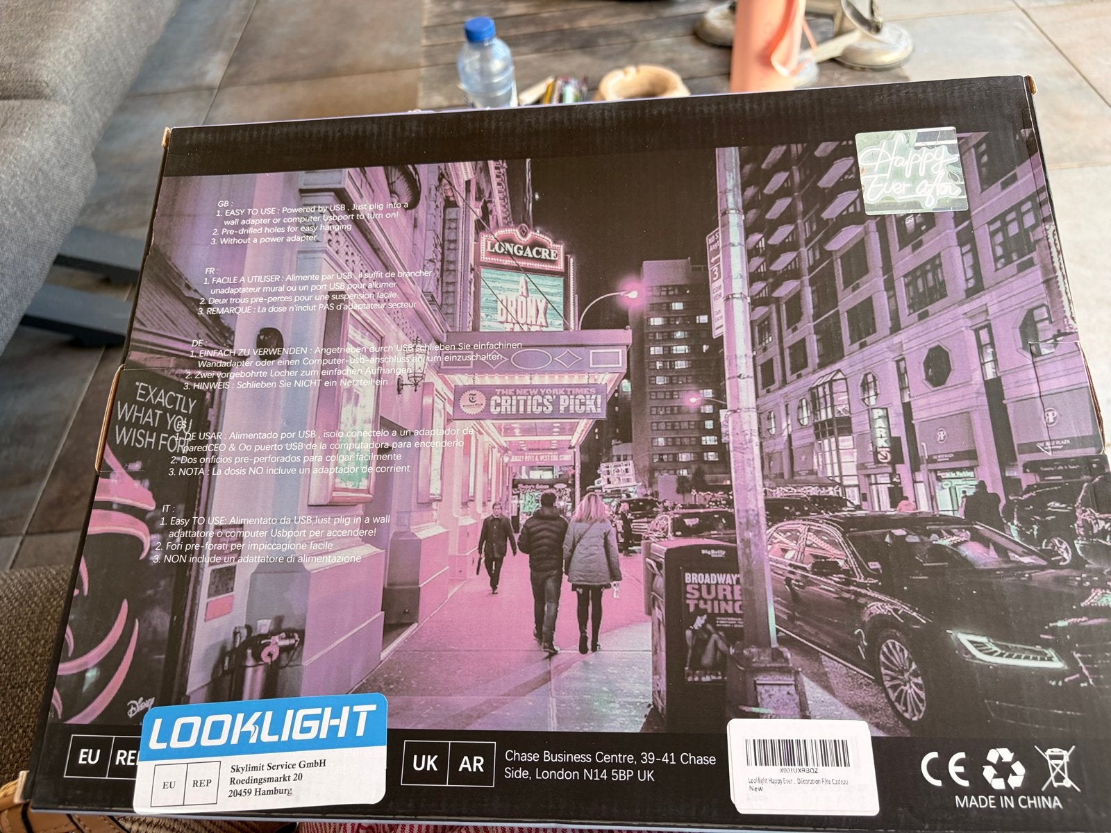 neonlamp - Nieuw in doos, Ophalen of Verzenden, Nieuw, Modern, Overige merken