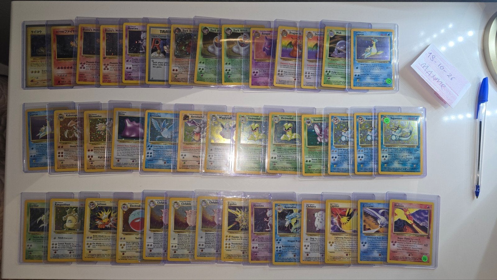 Oude holo Pokémon kaarten verzameling, Ophalen of Verzenden