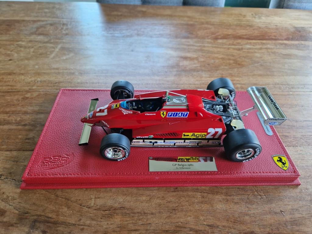 Ferrari 126 C2 BBR Gilles Villeneuve, Hobby en Vrije tijd, Ophalen of Verzenden, Overige merken