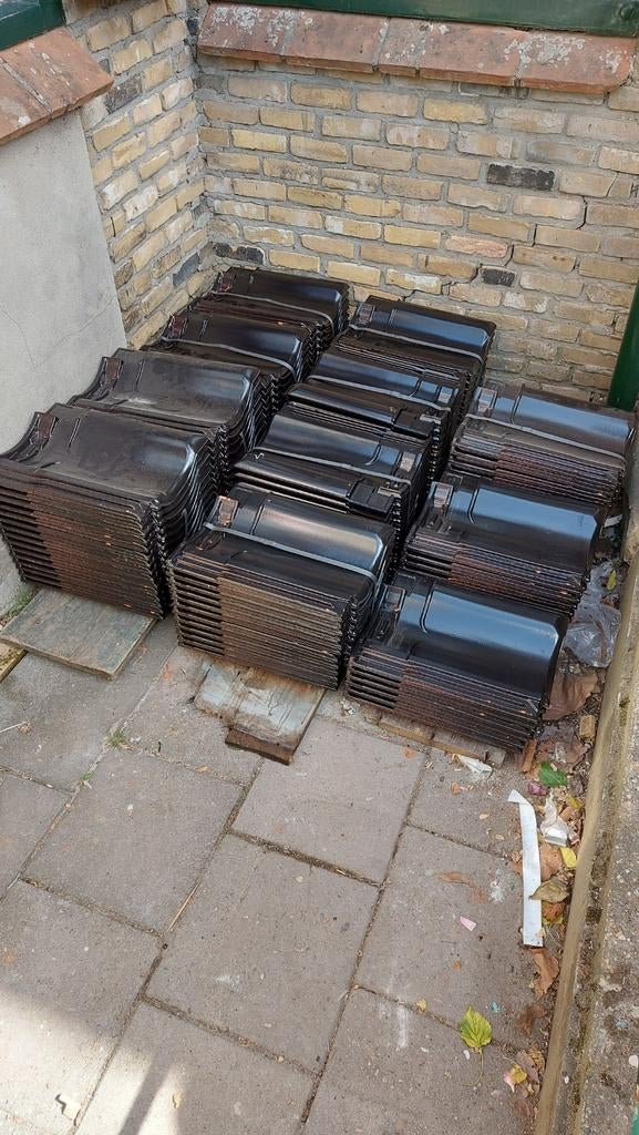 Koramic VHV Vario Dakpannen Matzwart, Ophalen, Steen of Klei, Nieuw, 15 m² of meer