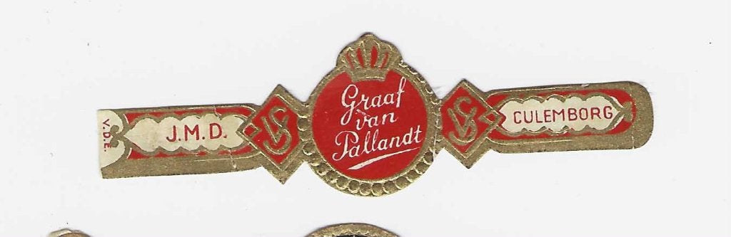 klassiek 18- 20  sigarenbanden, Ophalen of Verzenden, Zo goed als nieuw, Sigarenbandjes