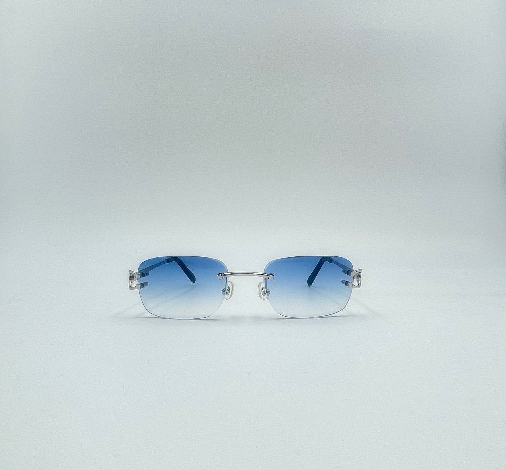 Cartier classic bril blauw, Overige merken, Blauw, Nieuw, Ophalen of Verzenden
