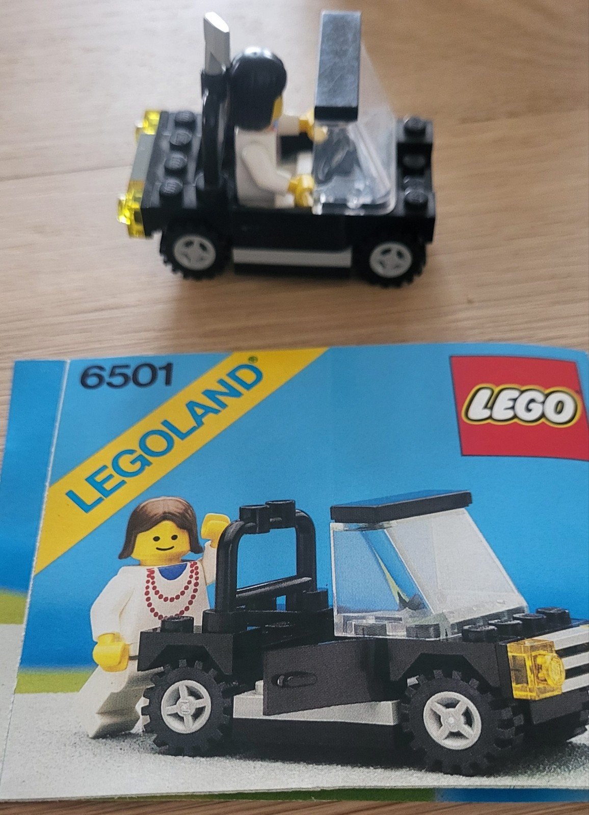 lego vintage 6501, Lego, Ophalen of Verzenden, Zo goed als nieuw, Complete set