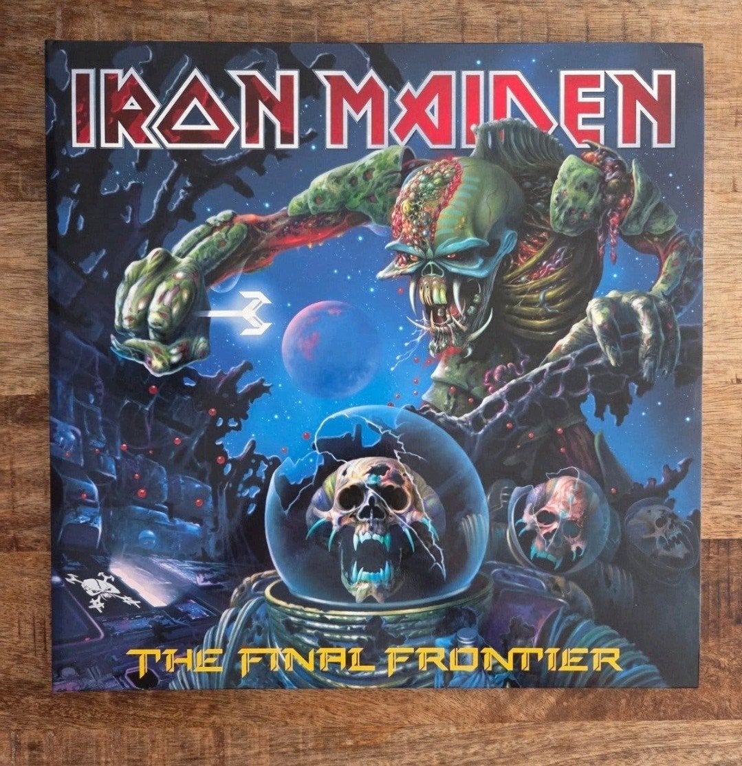 Dubbel lp Iron Maiden the final frontier, Ophalen of Verzenden, Zo goed als nieuw, 12 inch