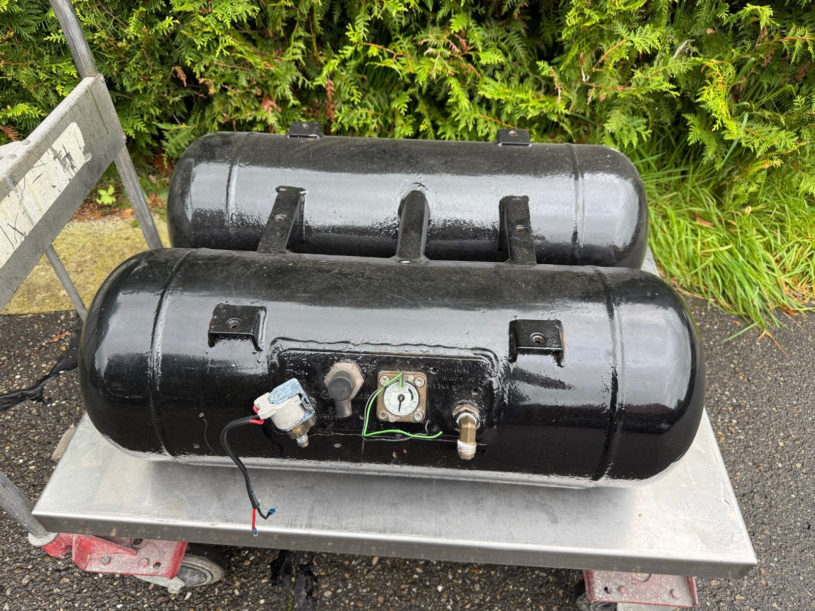 LPG tank, Ophalen, Gebruikt, Universele onderdelen