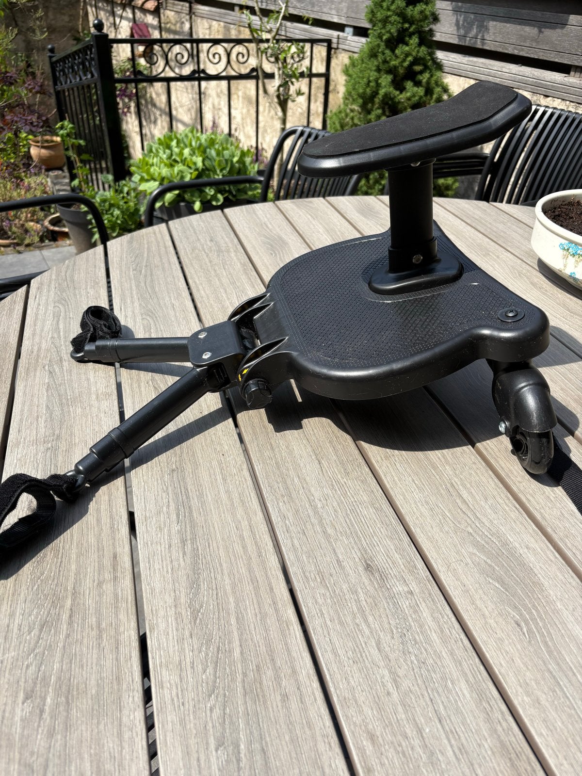 Universeel meerijdplankje met zitje, Ophalen, Gebruikt, Overige merken