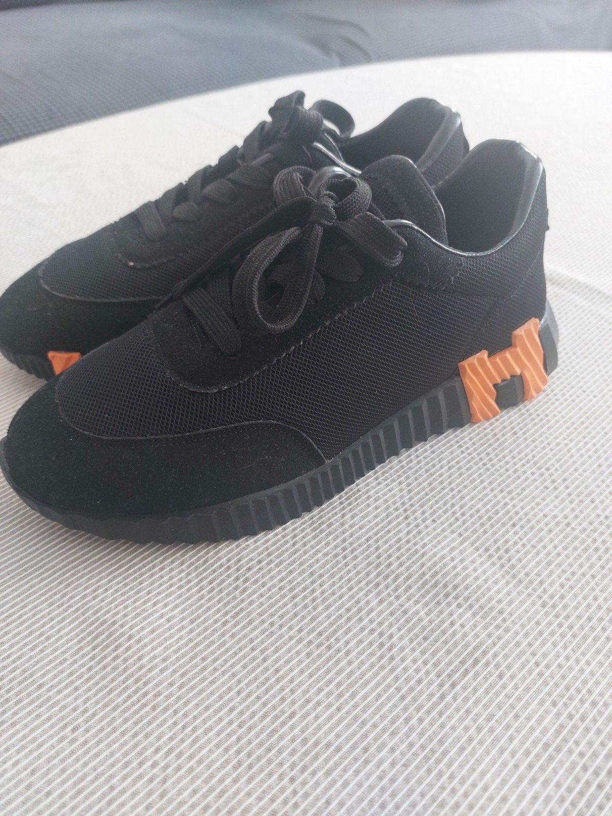 Hermes sneakers maat 38, Ophalen, Zwart, Nieuw, Sneakers of Gympen