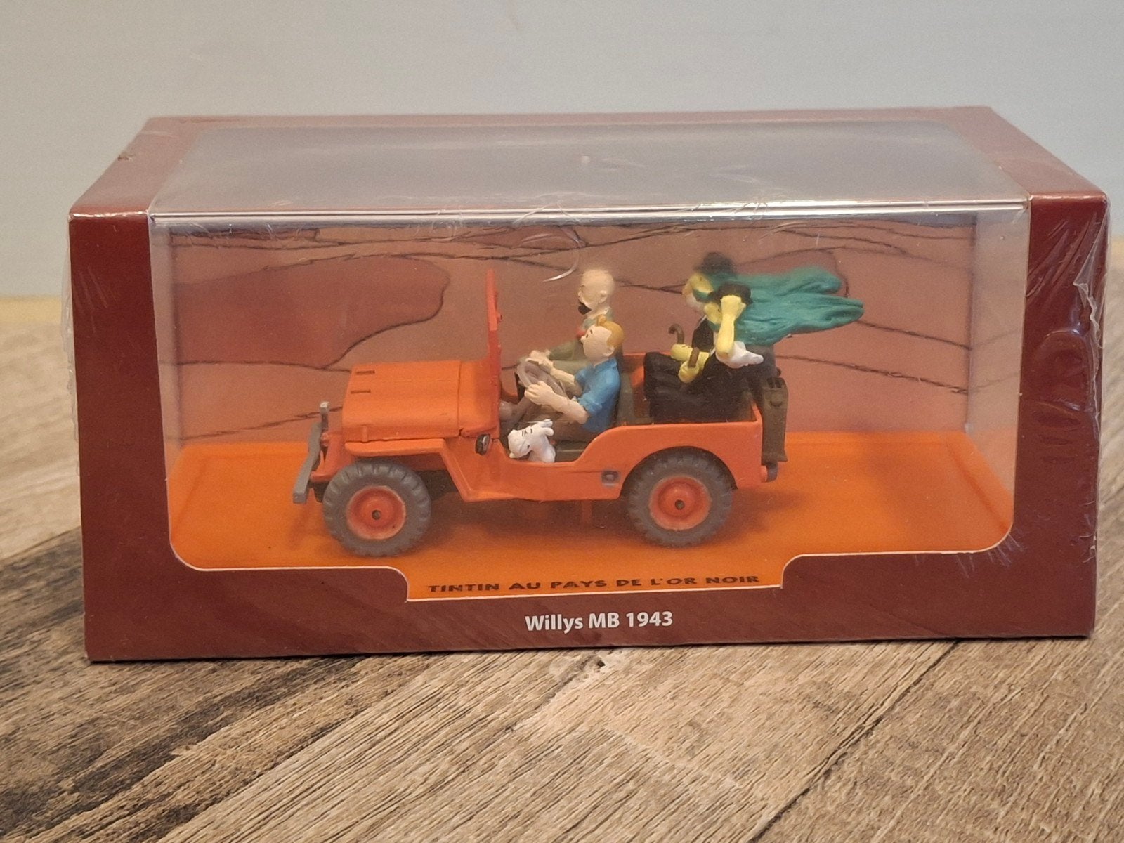 Auto schaal 1:43 Kuifje Tintin, Ophalen of Verzenden, Zo goed als nieuw, Film, Beeldje, Replica of Model