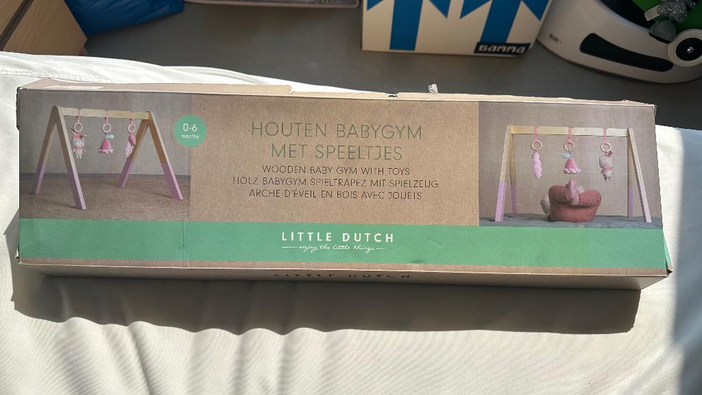 Beautiful Little Dutch Wooden Baby Gym (Pink), Kinderen en Baby's, Ophalen, Zo goed als nieuw, Babygym