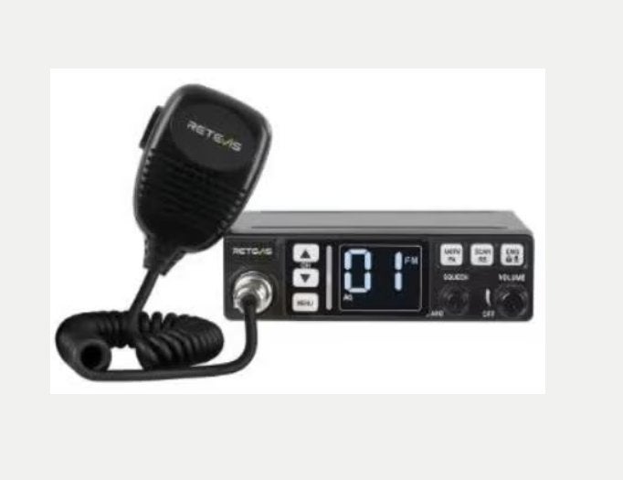 Retevis MB63 CB 27MC Radiostation met AM / FM - Nieuw