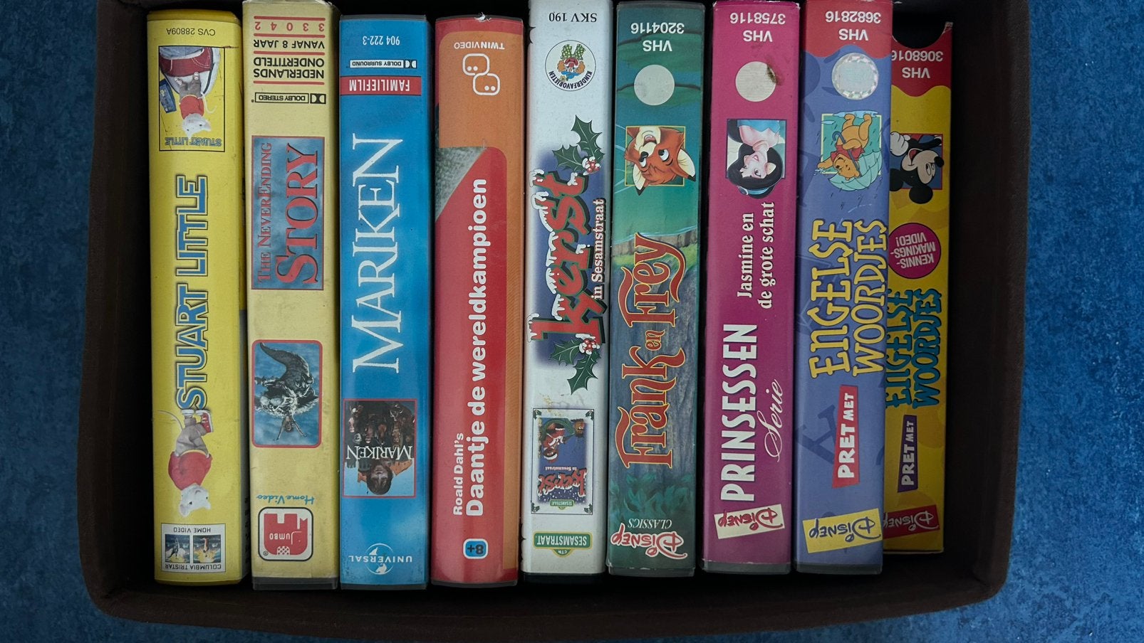 35 VHS video banden, Ophalen, Nederlands ondertiteld, Gebruikt, Alle leeftijden