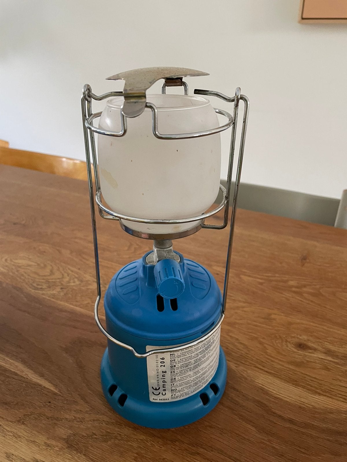 Campingaz gaslamp 80w, Ophalen of Verzenden, Gebruikt