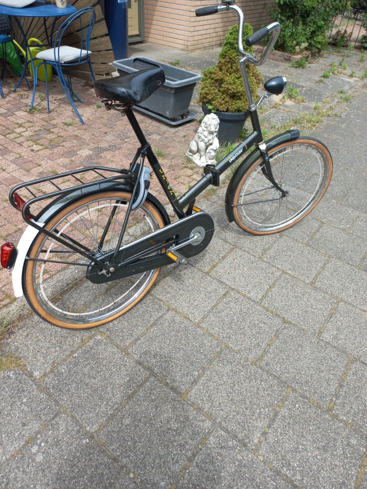 Union Univouw vouwfiets - Compact en handig, Overige merken, Gebruikt, Ophalen of Verzenden, Totaal opvouwbaar
