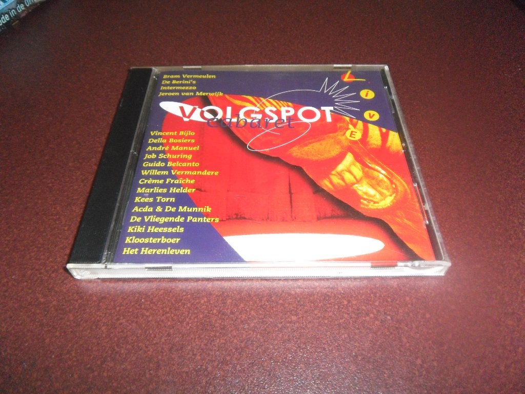 cd volgspot caberet, Ophalen of Verzenden, Gebruikt